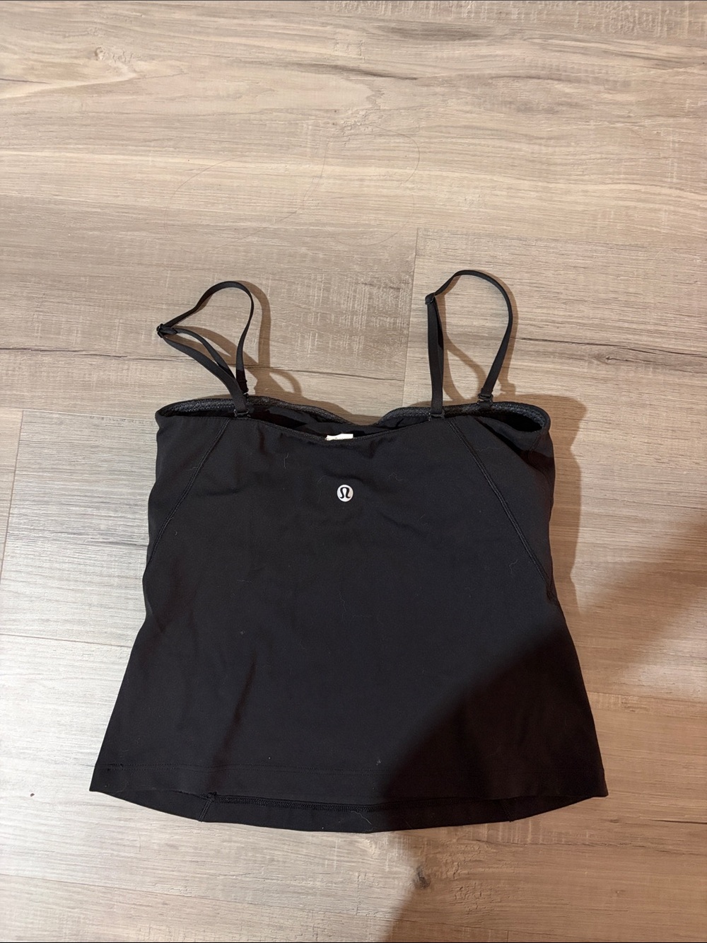 lululemon athletica Black Spaghetti-Strap Athletic Camisole